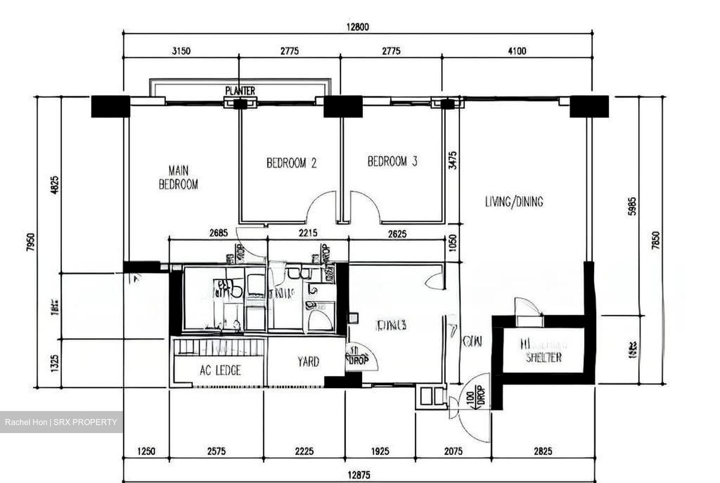 Blk 1C The Pinnacle@Duxton (Bukit Merah), HDB 4 Rooms #613943111